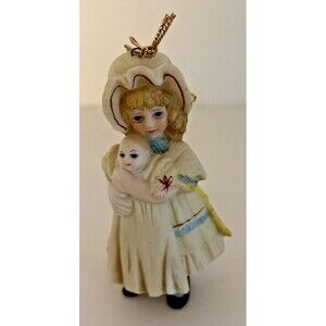 Vintage Jan Hagara Jenny and her Bye-Lo-Doll Limited Edition Porcelain Ornament